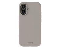 Etui / obudowa na smartfona Holdit Silicone Case iPhone 16 Taupe